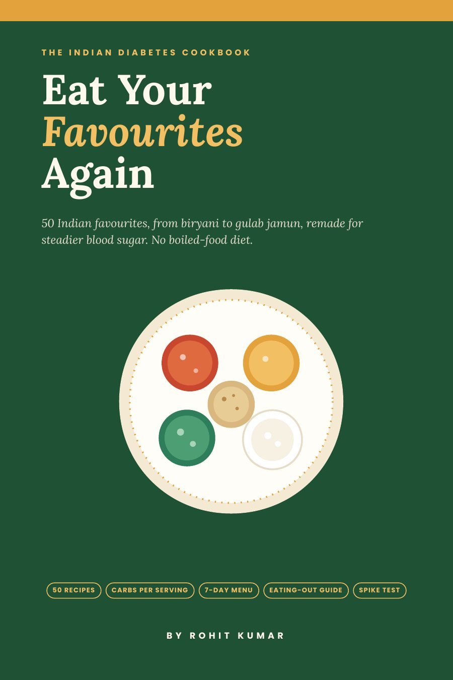 Eat Your Favourites Again: The Indian Diabetes Cookbook cover